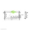 KAGER 31-0453 Radiator, engine cooling